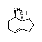CAS 登录号：415707-87-8， (3aS,4R)-4-甲基-1,2,3,4-四氢-3aH-茚-3a-醇