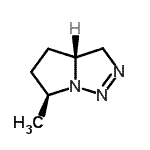 CAS 登录号：415708-32-6， (3aR,6S)-6-甲基-3A,4,5,6-四氢-3H-吡咯并[1,2-c][1,2,3]三唑