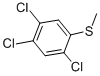 结构式 CAS# 4163-78-4, 2,4,5-三氯硫代苯甲醚