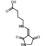 CAS#: 416878-37-0， 4-{[(Z)-(2,4-Dioxo-3-Pyrrolidinylidene)Methyl]Amino}Butanoic Acid