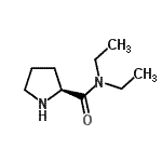 CAS 登录号：41721-01-1， N,N-二乙基-L-脯氨酰胺