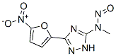 CAS 登录号：41735-28-8， N-甲基-3-(5-硝基呋喃-2-基)-N-亚硝基-1H-1,2,4-三唑-5-胺