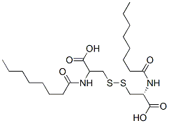 CAS 登录号：41760-23-0， N,N'-二(1-氧代辛基)-L-胱氨酸
