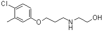 CAS 登录号：418782-86-2， 2-{[3-(4-氯-3-甲基苯氧基)丙基]氨基}乙醇