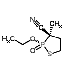 CAS#: 418815-49-3， (2R,3R)-2-Ethoxy-3-Methyl-1,2-Thiaphospholane-3-Carbonitrile 2-Oxide