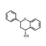 CAS 登录号：41886-75-3， (2R,4R)-2-苯基-4-色满醇