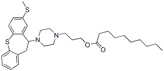 CAS#: 41931-86-6， 3-[4-[10,11-Dihydro-8-(Methylthio)Dibenzo[b,f]Thiepin-10-Yl]Piperazinyl]Propyl Decanoate