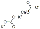 CAS 登录号：4195-60-2， 二碳酸钙二钾盐