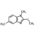CAS#: 419540-44-6， 1,5-Dimethyl-2-(Methylsulfanyl)-1H-Benzimidazole