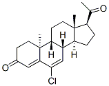 CAS 登录号:4202-98-6, 6-氯-9beta,10alpha-孕甾-4,6-二烯-3,20-二酮