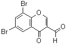 CAS 登录号：42059-76-7， 6,8-二溴-3-甲酰基色原酮