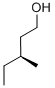 结构式 CAS# 42072-39-9, (S)-(+)-3-甲基-1-戊醇