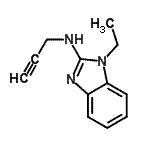 CAS#: 42076-32-4， 1-Ethyl-N-(2-Propyn-1-Yl)-1H-Benzimidazol-2-Amine