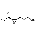 CAS 登录号：420849-79-2， 1-[(2R,3S)-3-丁基-2-环氧乙烷基]乙酮