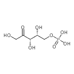 CAS 登录号：4212-65-1， 5-O-膦酰-D-木酮糖