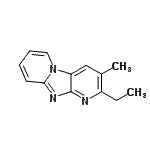 CAS 登录号：421596-01-2， 2-乙基-3-甲基吡啶并[2',3':4,5]咪唑并[1,2-a]吡啶