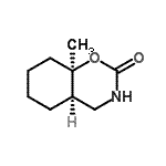 CAS 登录号：421765-80-2， (4aR,8aR)-8A-甲基八氢-2H-1,3-苯并恶嗪-2-酮