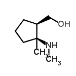 CAS 登录号：421765-87-9， [(1R,2S)-2-甲基-2-(甲基氨基)环戊基]甲醇