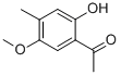 CAS 登录号：4223-84-1， 1-(2-羟基-5-甲氧基-4-甲基苯基)-乙酮