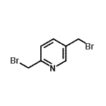CAS 登录号：42239-18-9， 2,5-二(溴甲基)吡啶