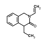 CAS#: 423118-91-6， 4-Ethyl-2-Vinyl-1,4-Dihydro-3(2H)-Isoquinolinone