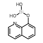 CAS 登录号：42324-04-9， 8-[(二羟基铋基)氧基]喹啉
