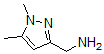 结构式 CAS# 423768-52-9, 1,5-二甲基-1H-吡唑-3-甲胺