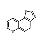 CAS 登录号：42377-11-7， 4H-苯并噻喃并[6,5-d][1,3]噻唑