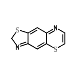 CAS 登录号：42395-64-2， 2H-[1,3]噻唑并[5,4-g][1,4]苯并噻嗪