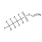 CAS 登录号：42409-05-2， 乙烯基1,1,2,2,3,3,4,4,4-九氟-1-丁烷磺酸酯
