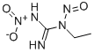 CAS 登录号：4245-77-6， N-乙基-N'-硝基-N-亚硝基胍