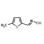 CAS 登录号：42456-40-6， (E)-N-羟基-1-(5-甲基-2-噻吩基)甲亚胺
