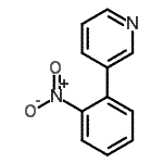 CAS 登录号：4253-80-9， 3-(2-硝基苯基)吡啶