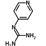 CAS 登录号：425376-94-9， 1-(4-吡啶基)胍