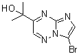 CAS#: 425379-12-0， 7-Bromo-alpha,alpha-Dimethyl-Imidazo[1,2-b][1,2,4]Triazine-3-Methanol