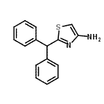 CAS 登录号：425399-53-7， 2-(二苯基甲基)-1,3-噻唑-4-胺