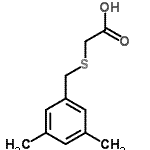 CAS 登录号：425607-97-2， [(3,5-二甲基苄基)硫基]乙酸