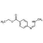 CAS 登录号：42572-00-9， 乙基4-{(Z)-[(甲基氨基)亚甲基]氨基}苯甲酸酯