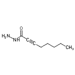 CAS 登录号：42596-60-1， 2-辛炔酰肼