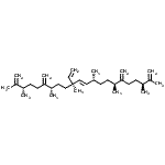 CAS 登录号：42719-34-6， (3S,7S,10S,11E,13R,16S,20S)-2,3,7,10,13,16,20,21-八甲基-6,17-二(亚甲基)-10-乙烯基-1,11,21-二十二三烯