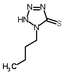 CAS 登录号：42770-71-8， 1-丁基-2H-四唑-5-硫酮