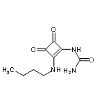 CAS#: 428500-02-1， 1-[2-(Butylamino)-3,4-Dioxo-1-Cyclobuten-1-Yl]Urea