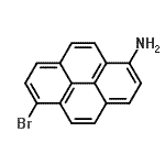CAS 登录号：42882-08-6， 6-溴-1-芘胺