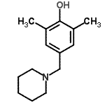 CAS 登录号：42900-97-0， 2,6-二甲基-4-(1-哌啶基甲基)苯酚