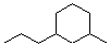 CAS 登录号：4291-80-9， 1-甲基-3-丙基环己烷