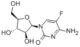 CAS 登录号:4298-10-6, 5-氟胞嘧啶阿拉伯糖苷