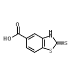 CAS#: 43023-31-0， 2-Thioxo-2,3-Dihydro-1,3-Benzothiazole-5-Carboxylic Acid