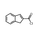 CAS 登录号：43073-37-6， 1H-茚-2-甲酰氯