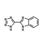 CAS 登录号：43102-21-2， 2-(1H-四唑-5-基)-1H-苯并咪唑