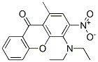 CAS#: 43159-92-8， 4-(Diethylamino)Methyl-3-Nitro-9H-Xanthen-9-One